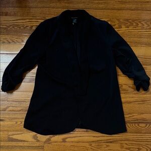 Black Blazer with Shawl Collar